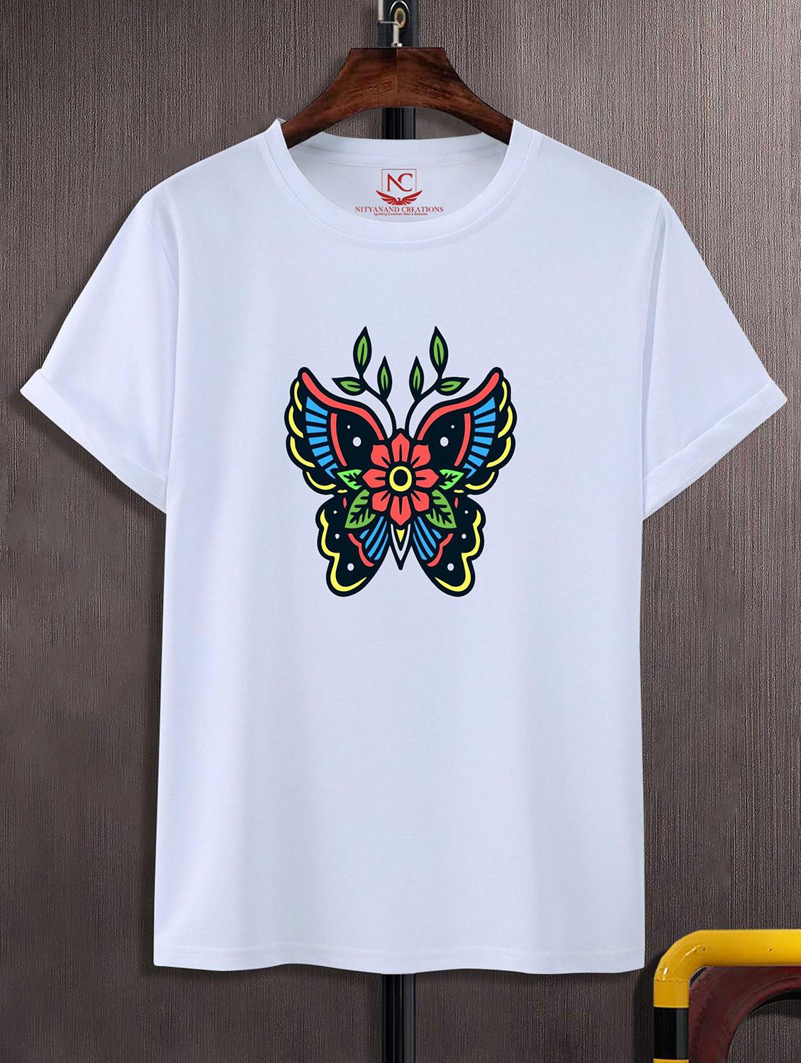 unisex graphic printed round neck tshirt - 20769345 - Zoom Image - 0