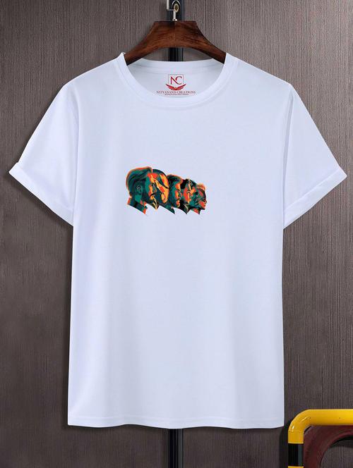 unisex graphic printed round neck tshirt - 20769357 -  Standard Image - 0