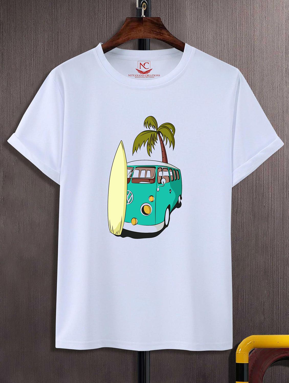 unisex graphic printed round neck tshirt - 20769368 - Zoom Image - 0