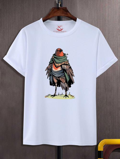 unisex graphic printed round neck tshirt - 20769370 - Standard Image - 0