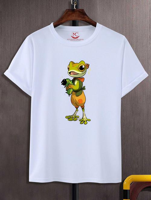 unisex graphic printed round neck tshirt - 20769376 - Standard Image - 0