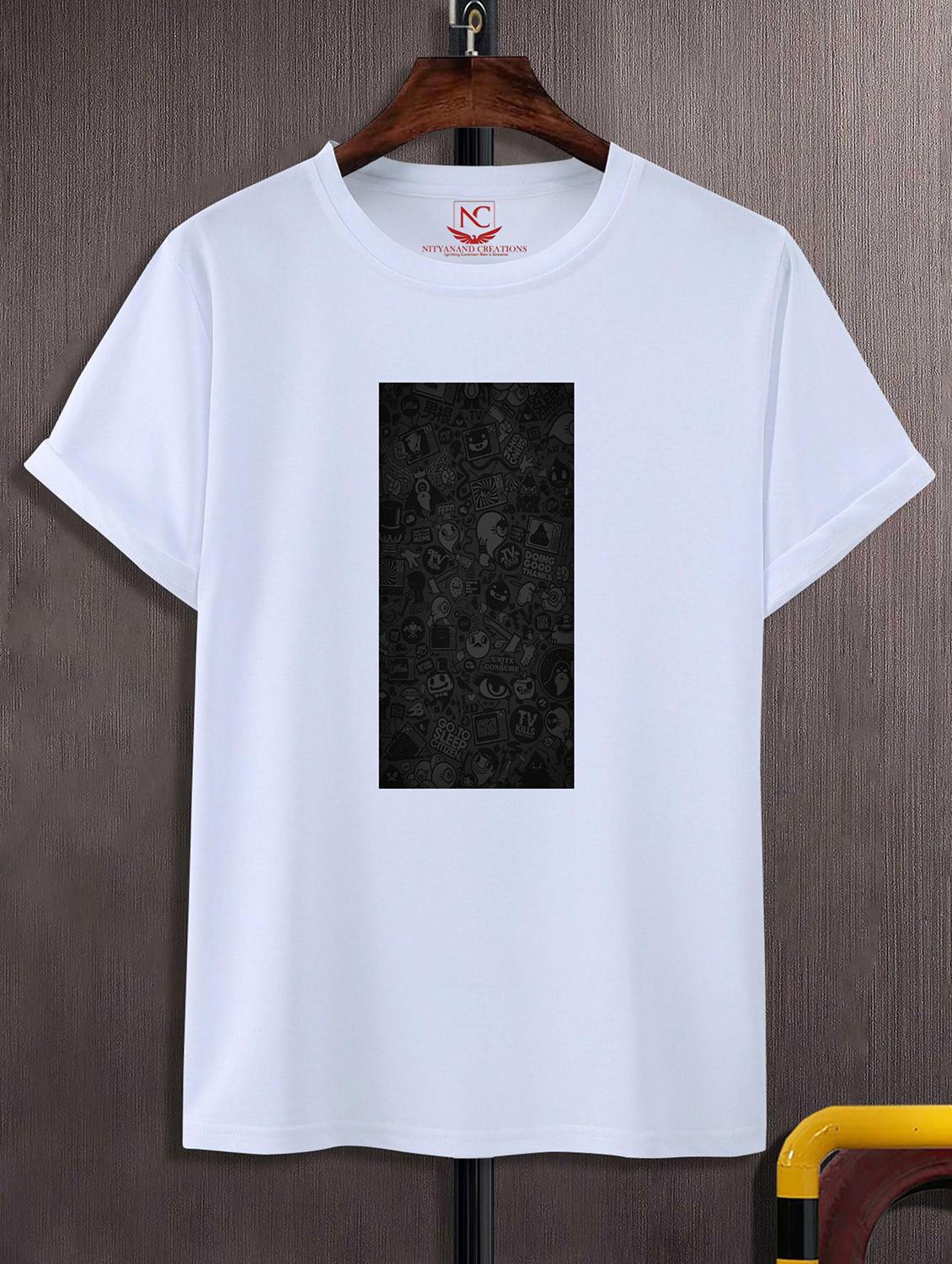 unisex graphic printed round neck tshirt - 20769388 - Zoom Image - 0