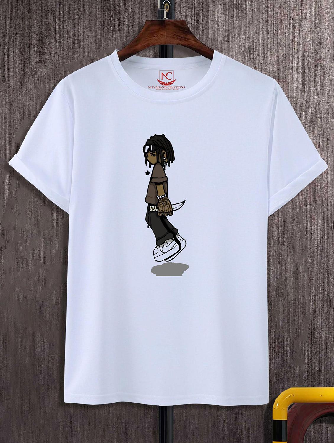 unisex graphic printed round neck tshirt - 20769408 - Zoom Image - 0