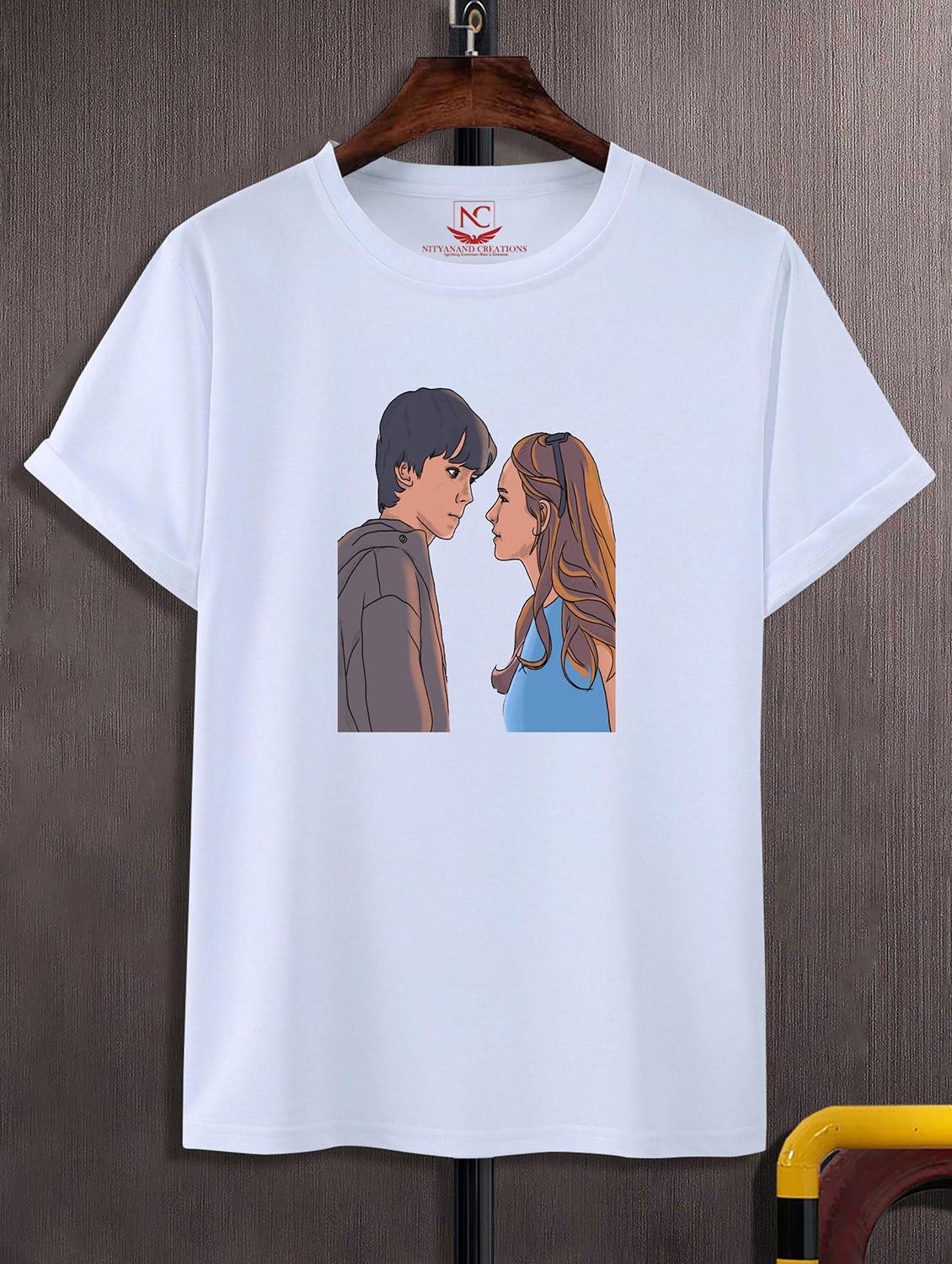 unisex graphic printed round neck tshirt - 20769423 - Zoom Image - 0