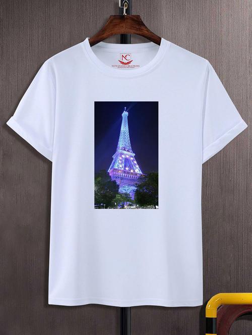 unisex graphic printed round neck tshirt - 20769463 - Standard Image - 0
