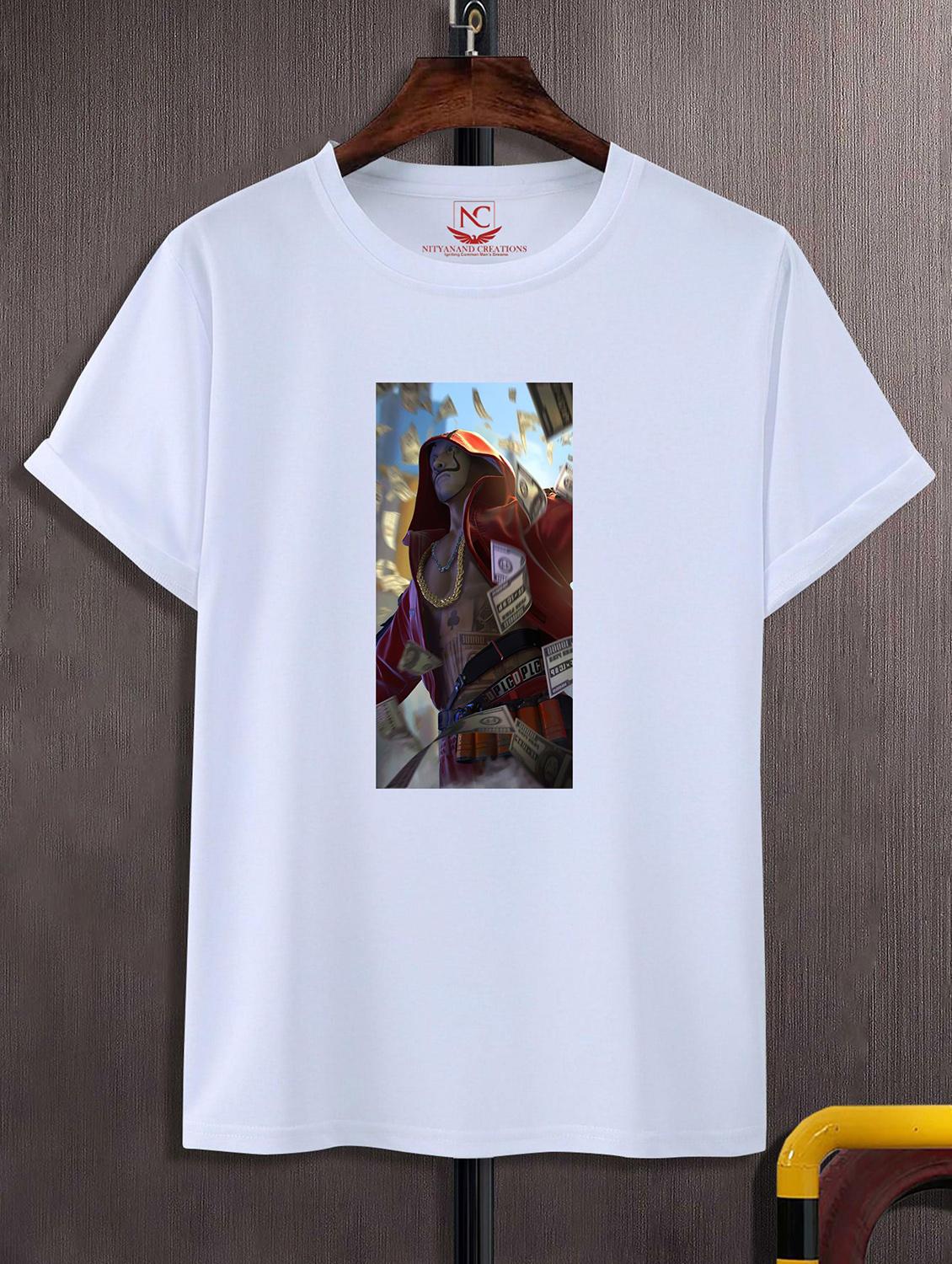 unisex graphic printed round neck tshirt - 20769474 - Zoom Image - 0