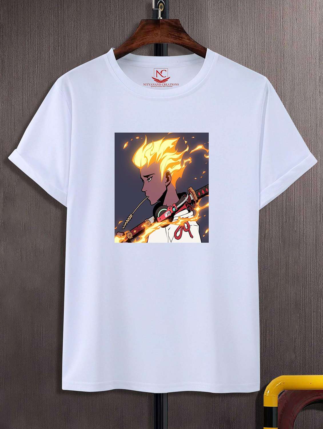 unisex graphic printed round neck tshirt