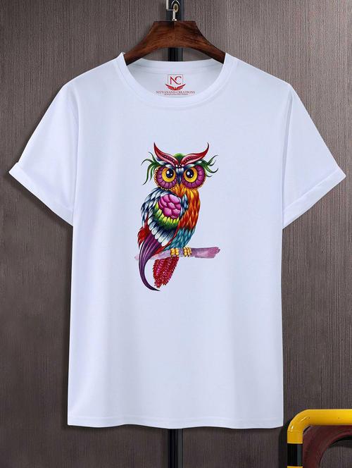 unisex graphic printed round neck tshirt - 20769485 - Standard Image - 0