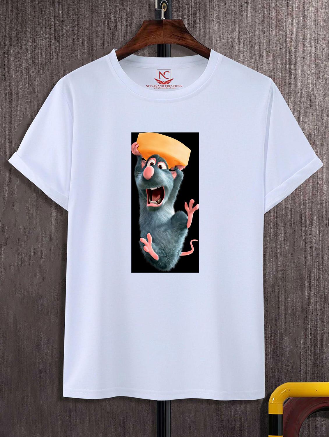 unisex graphic printed round neck tshirt - 20769495 -  Zoom Image - 0