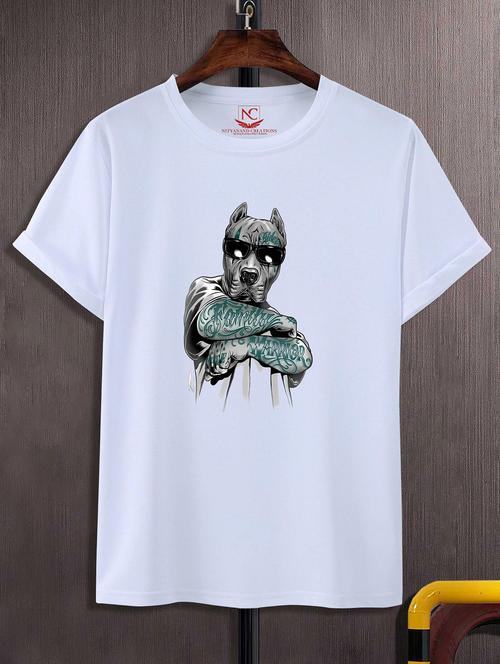 unisex graphic printed round neck tshirt - 20769519 -  Standard Image - 0