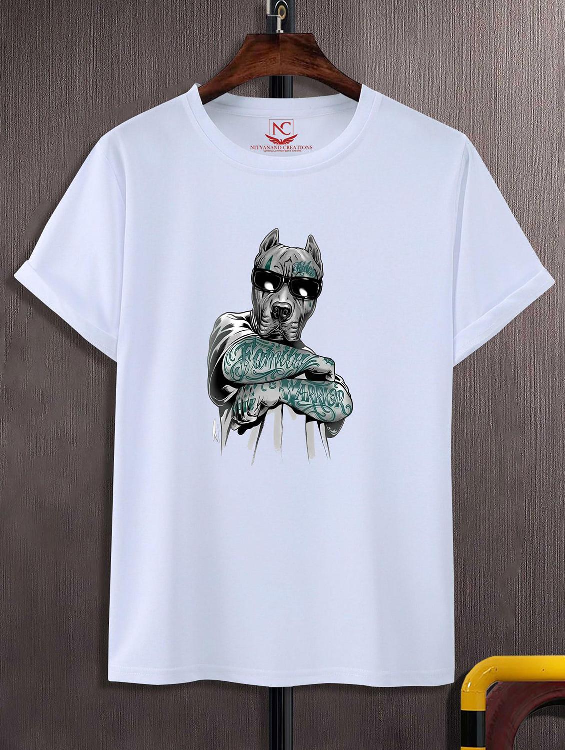 unisex graphic printed round neck tshirt - 20769519 -  Zoom Image - 0