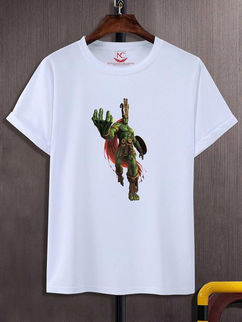 unisex graphic printed round neck tshirt - 20769574 - Standard Image - 0