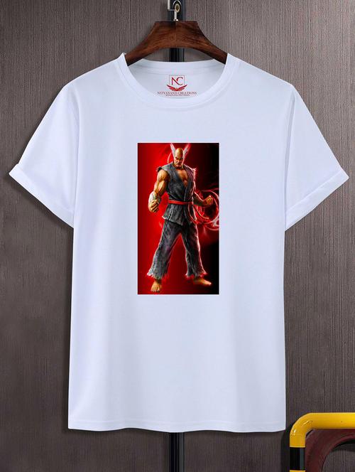 unisex graphic printed round neck tshirt - 20769575 - Standard Image - 0
