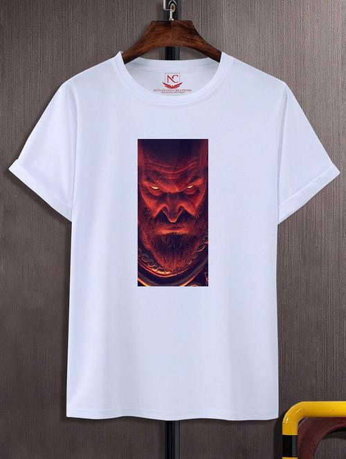 unisex graphic printed round neck tshirt - 20769579 - Standard Image - 0