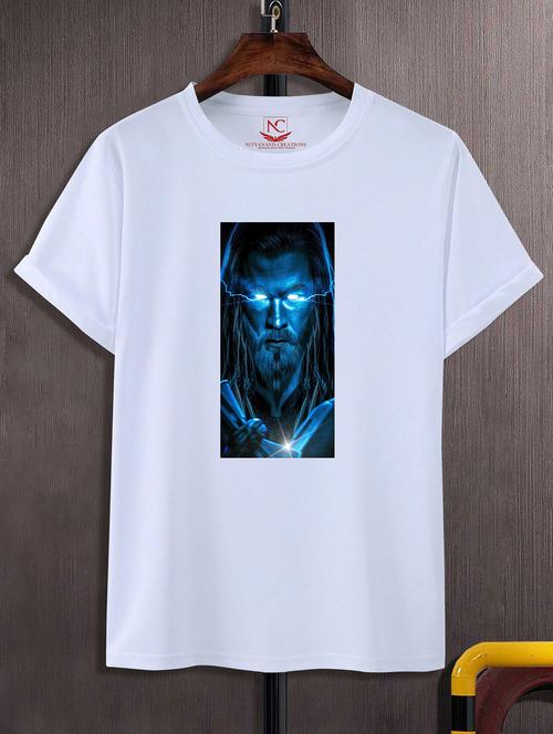 unisex graphic printed round neck tshirt - 20769597 - Standard Image - 0