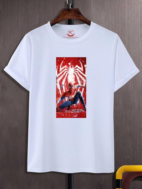 unisex graphic printed round neck tshirt - 20769598 - Standard Image - 0