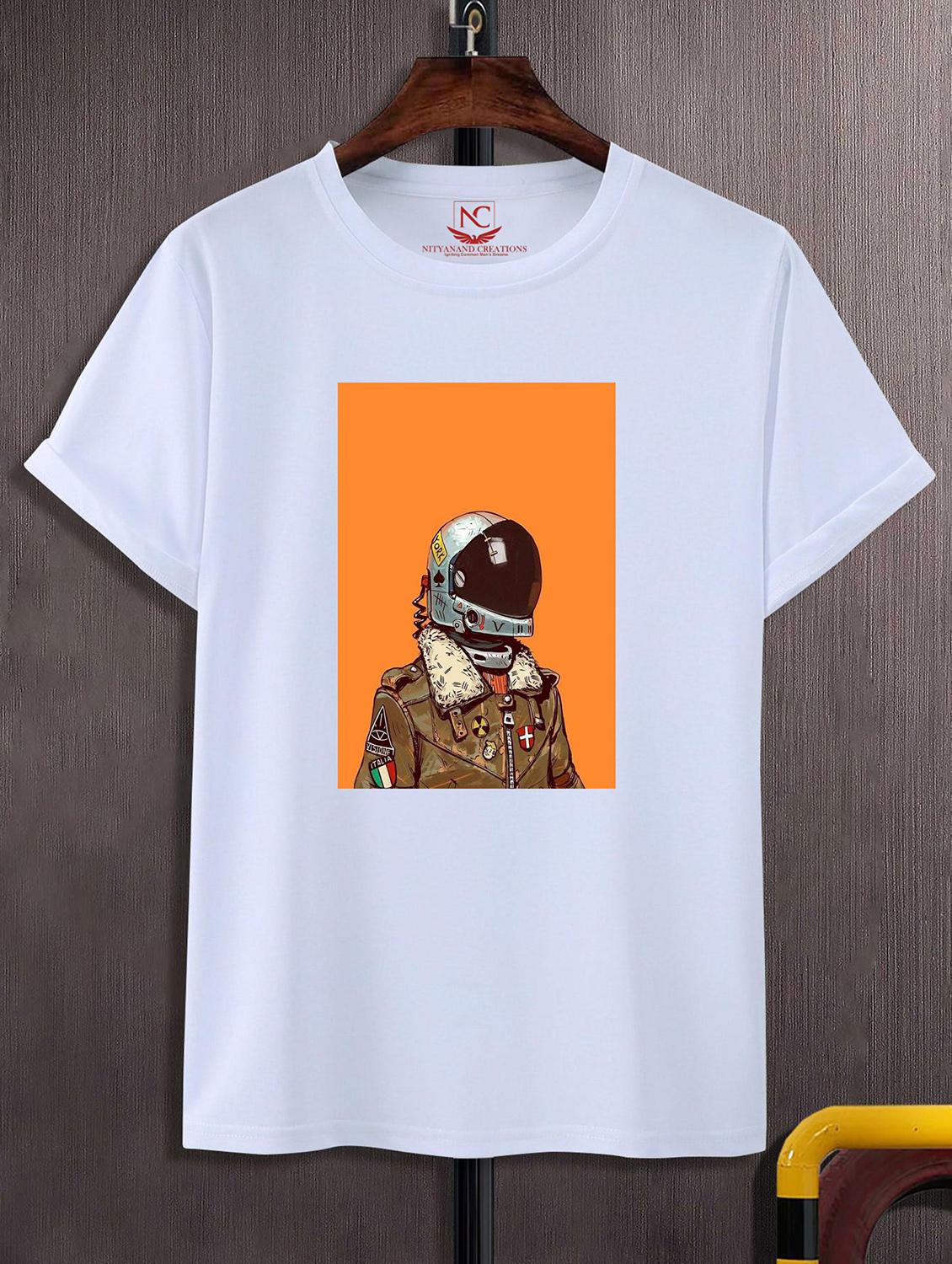 unisex graphic printed round neck tshirt - 20769607 - Zoom Image - 0