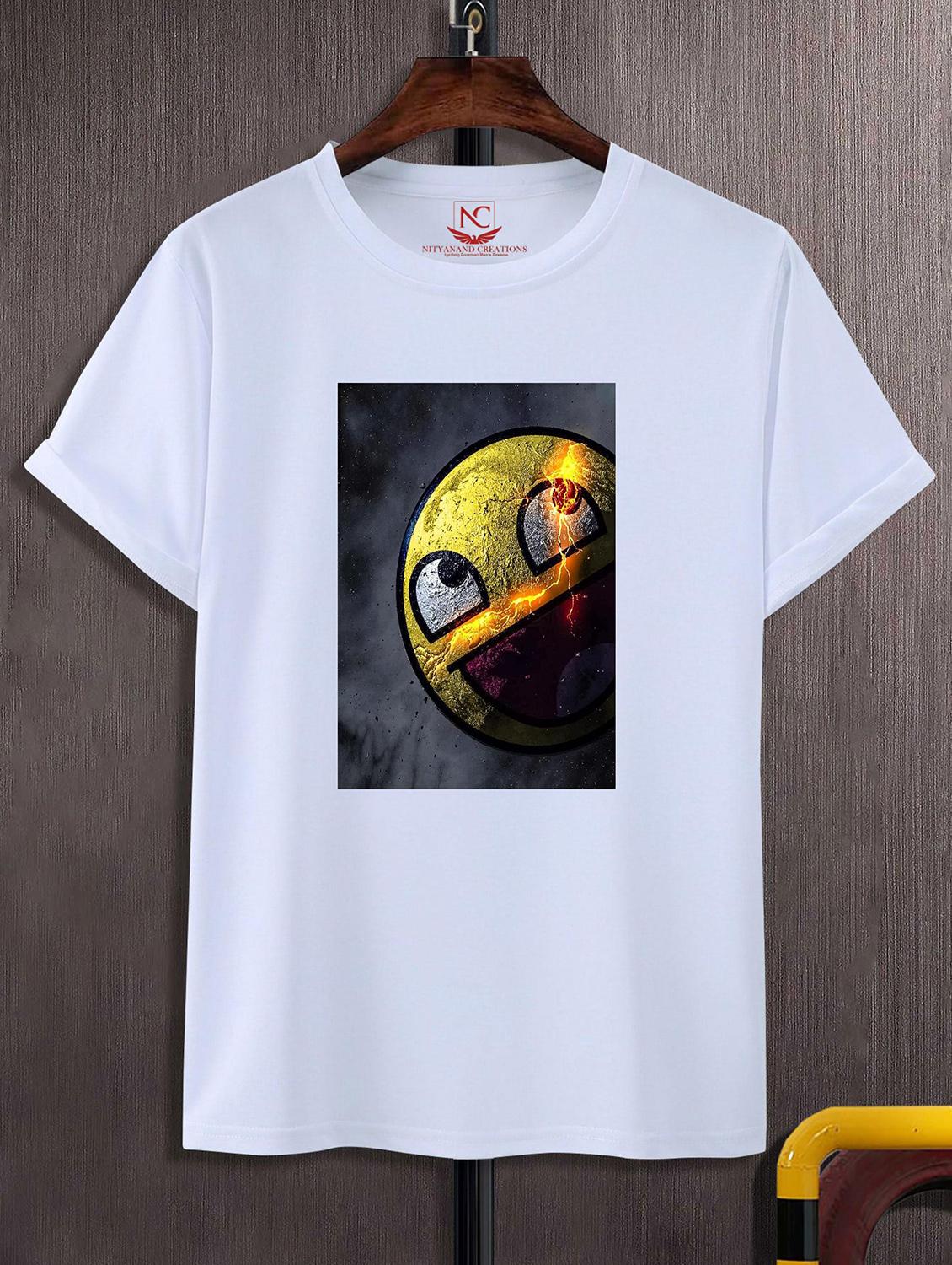 unisex graphic printed round neck tshirt - 20769610 - Zoom Image - 0