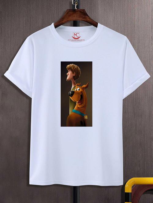 unisex graphic printed round neck tshirt - 20769619 - Standard Image - 0