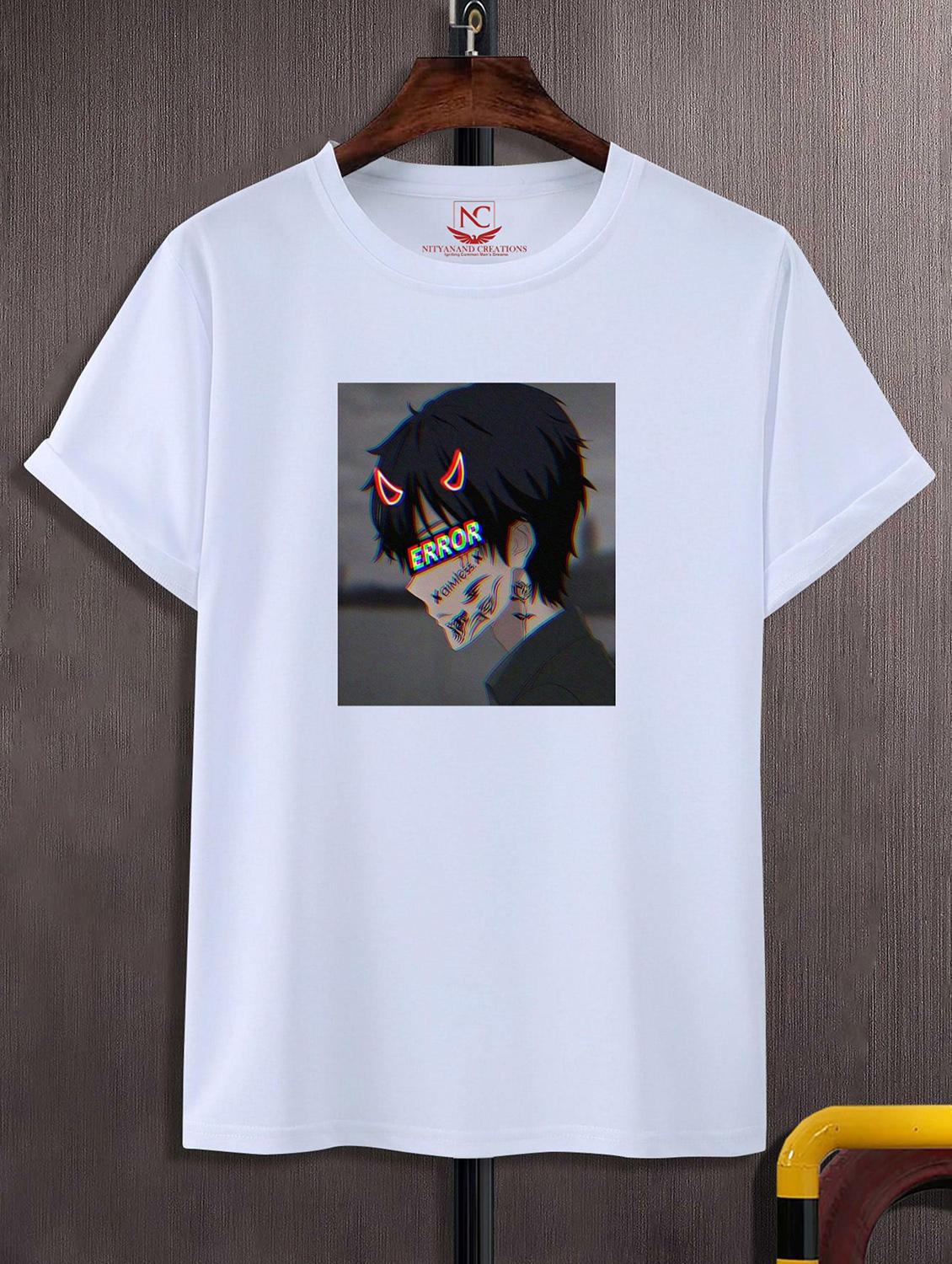 unisex graphic printed round neck tshirt - 20769626 - Zoom Image - 0