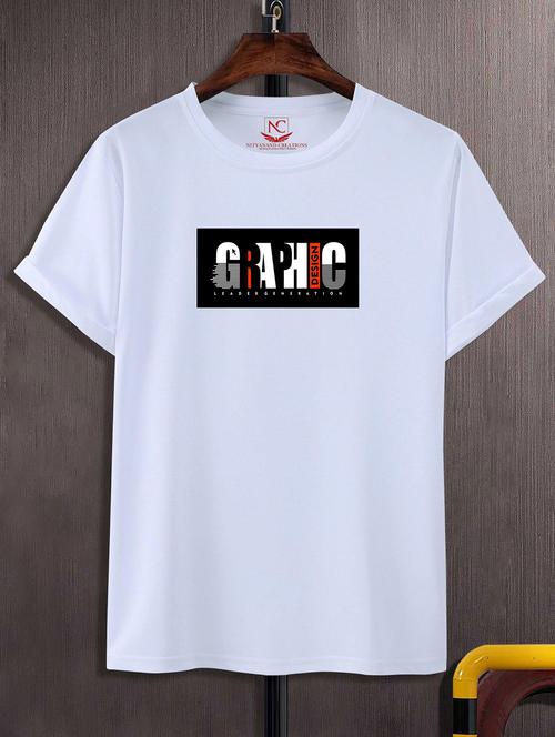 unisex graphic printed round neck tshirt - 20769645 - Standard Image - 0