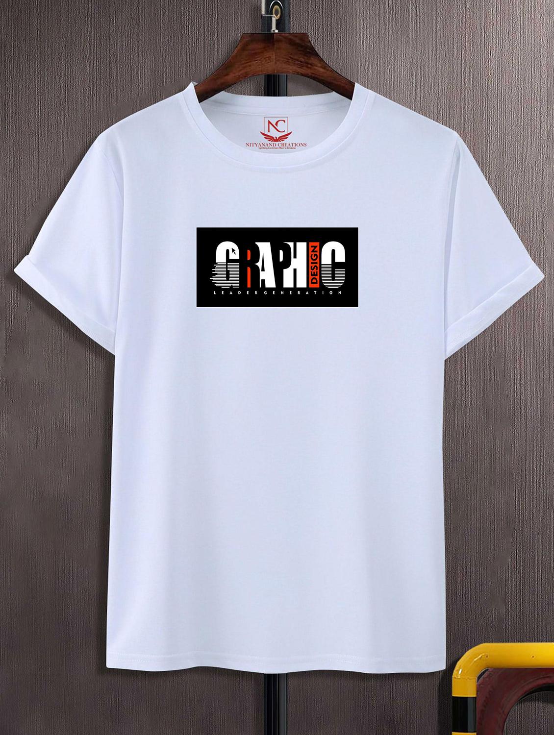 unisex graphic printed round neck tshirt - 20769645 - Zoom Image - 0
