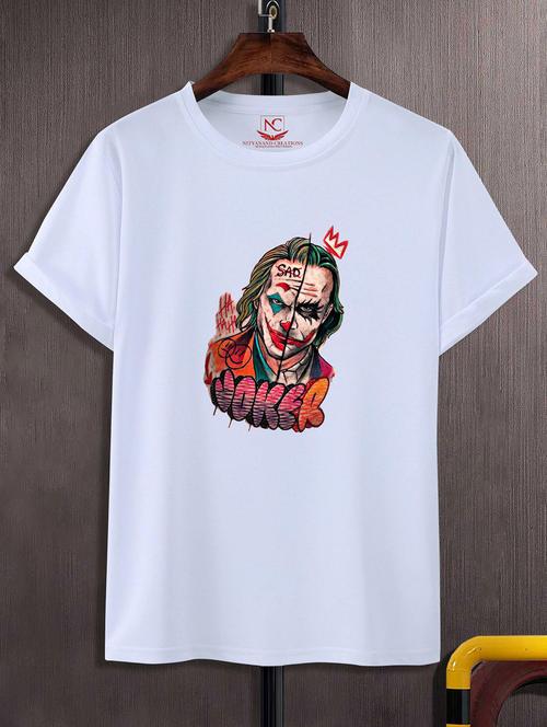 unisex graphic printed round neck tshirt - 20769663 - Standard Image - 0
