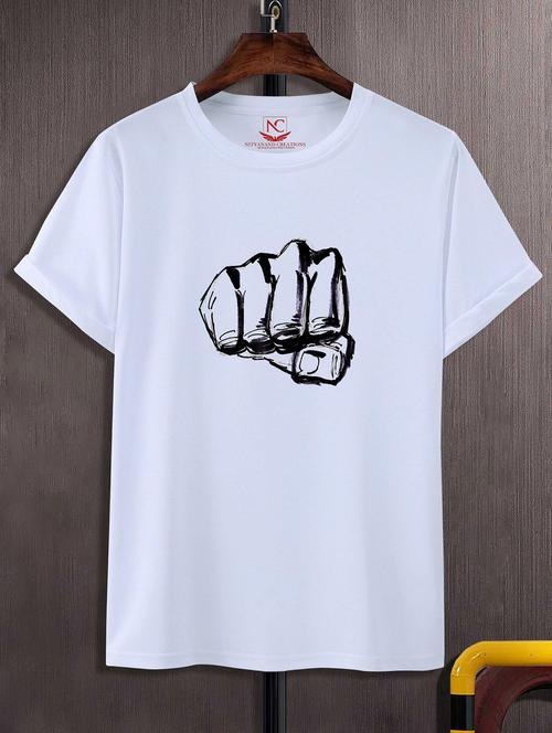 unisex graphic printed round neck tshirt - 20769716 - Standard Image - 0