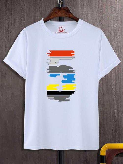 unisex graphic printed round neck tshirt - 20769727 - Standard Image - 0