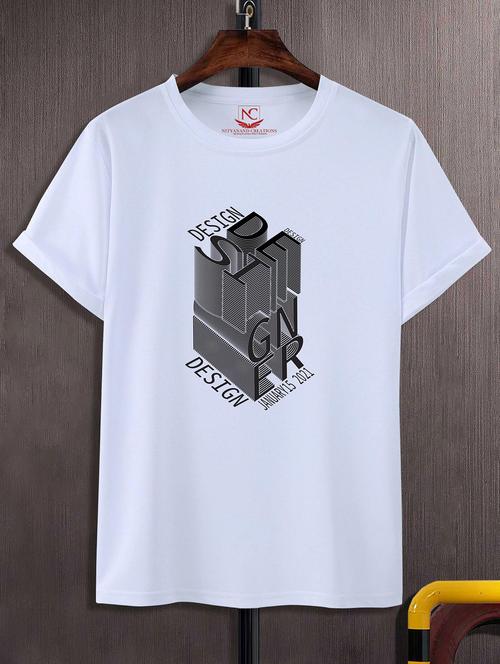 unisex graphic printed round neck tshirt - 20769729 -  Standard Image - 0