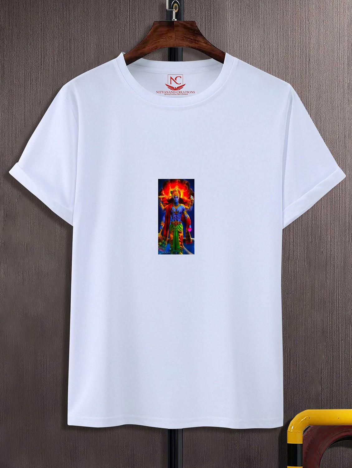 unisex graphic printed round neck tshirt - 20769741 -  Zoom Image - 0