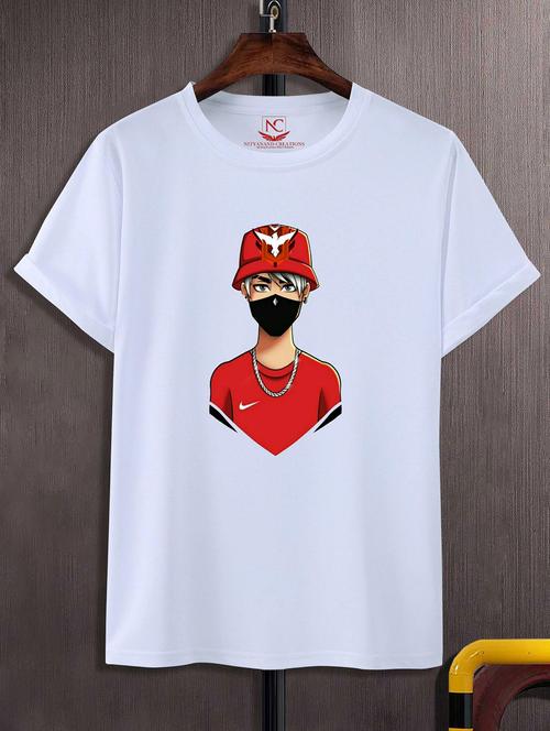 unisex graphic printed round neck tshirt - 20769753 - Standard Image - 0