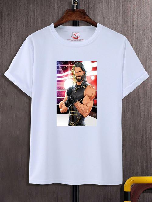 unisex graphic printed round neck tshirt - 20769762 -  Standard Image - 0