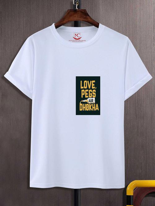 unisex graphic printed round neck tshirt - 20769765 -  Standard Image - 0