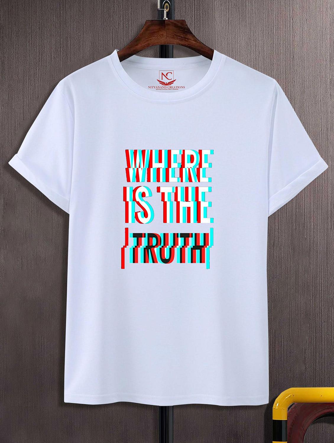 unisex graphic printed round neck tshirt - 20769768 - Zoom Image - 0