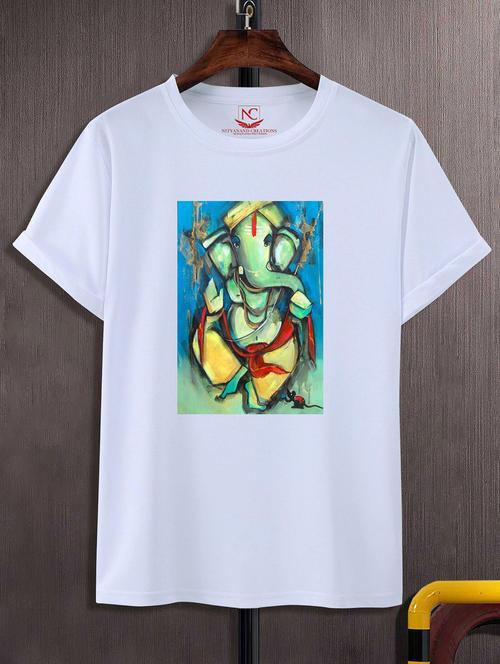 unisex graphic printed round neck tshirt - 20769769 -  Standard Image - 0