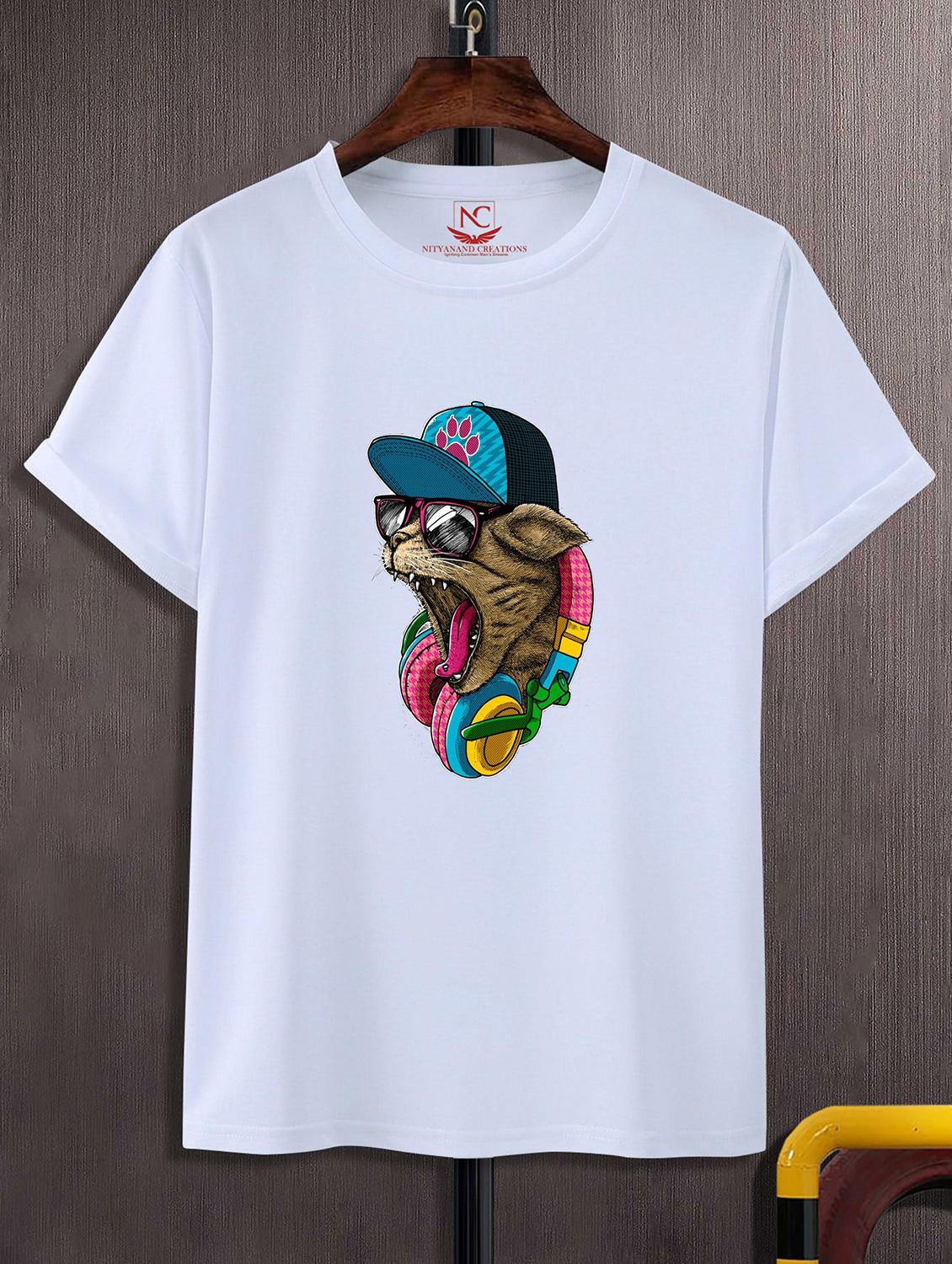 unisex graphic printed round neck tshirt - 20769773 -  Zoom Image - 0