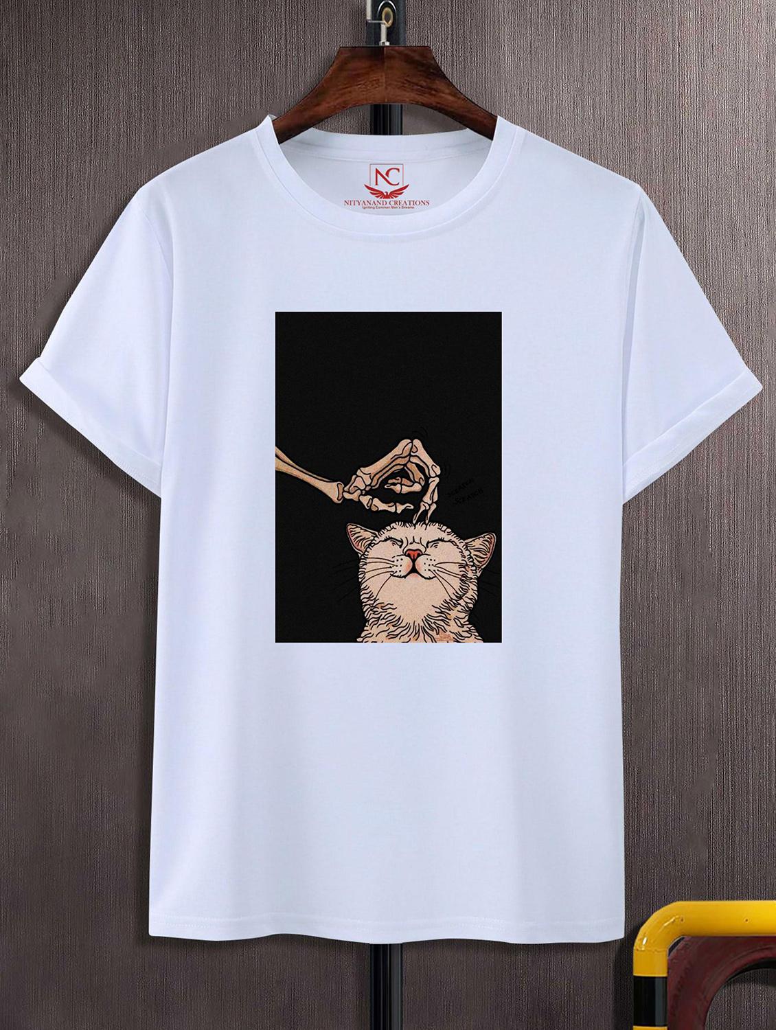 unisex graphic printed round neck tshirt - 20769780 - Zoom Image - 0