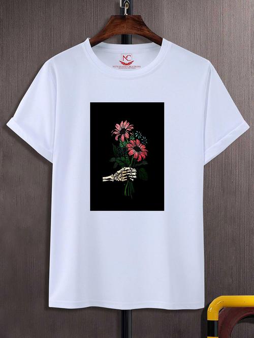unisex graphic printed round neck tshirt - 20769782 -  Standard Image - 0