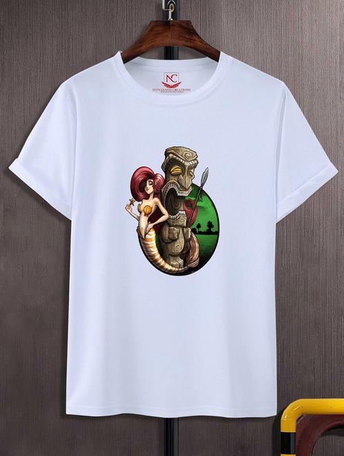 unisex graphic printed round neck tshirt - 20769798 -  Standard Image - 0