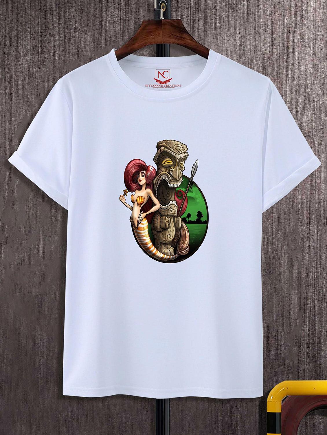 unisex graphic printed round neck tshirt - 20769798 -  Zoom Image - 0