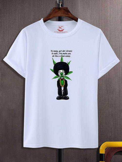 unisex graphic printed round neck tshirt - 20769800 -  Standard Image - 0