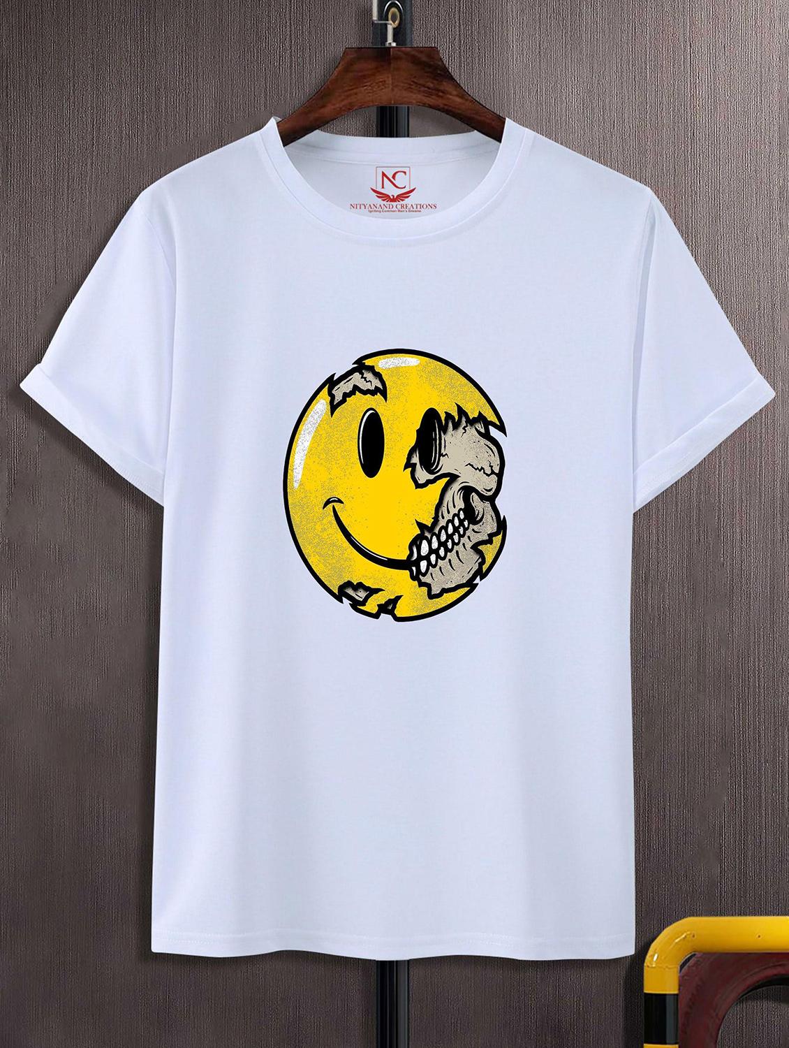 unisex graphic printed round neck tshirt - 20769807 - Zoom Image - 0
