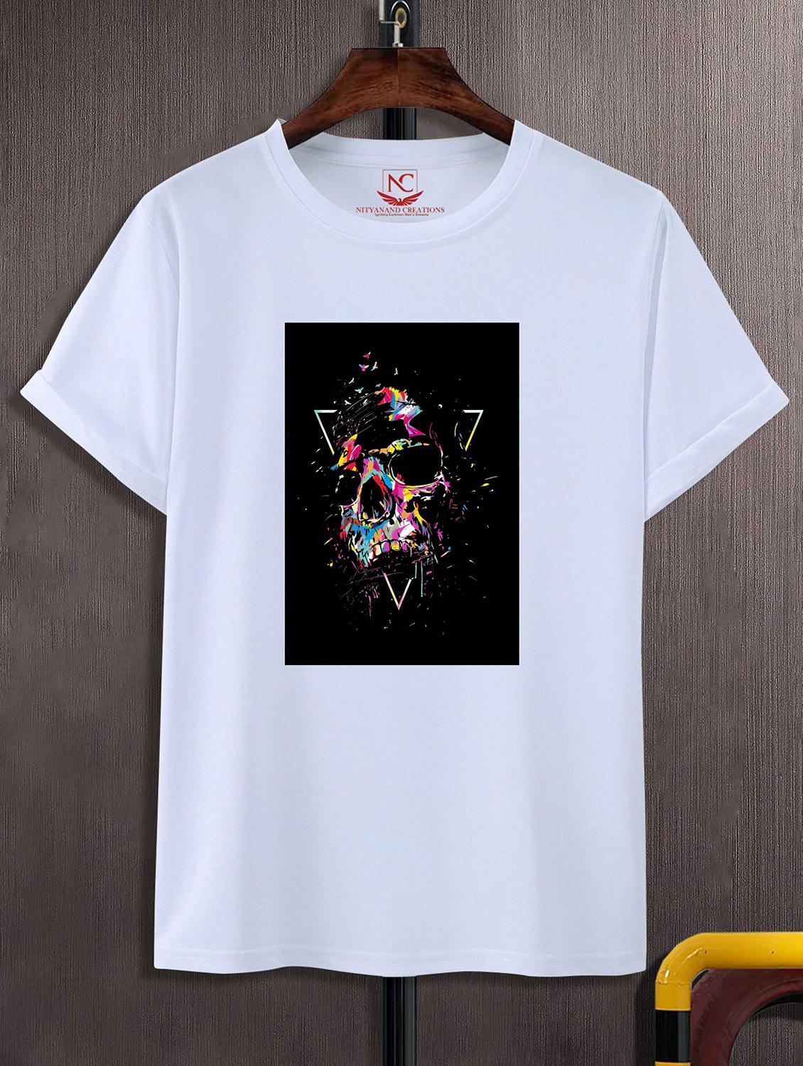 unisex graphic printed round neck tshirt - 20769809 - Zoom Image - 0