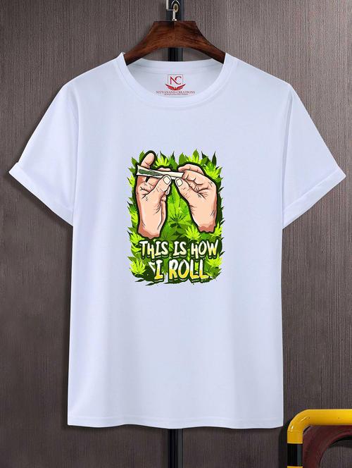 unisex graphic printed round neck tshirt - 20769815 -  Standard Image - 0