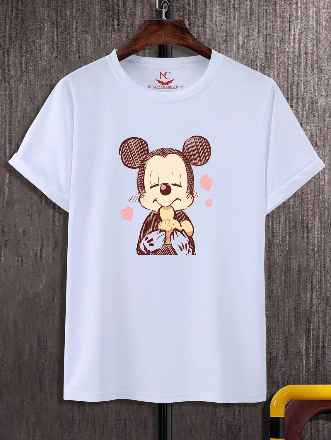 unisex graphic printed round neck tshirt - 20769821 -  Zoom Image - 0