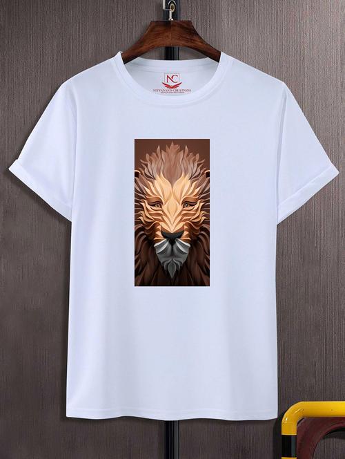 unisex graphic printed round neck tshirt - 20769827 -  Standard Image - 0