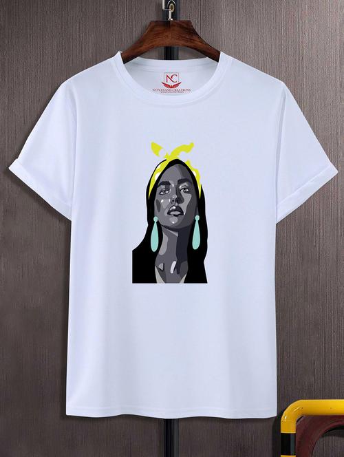 unisex graphic printed round neck tshirt - 20769847 - Standard Image - 0