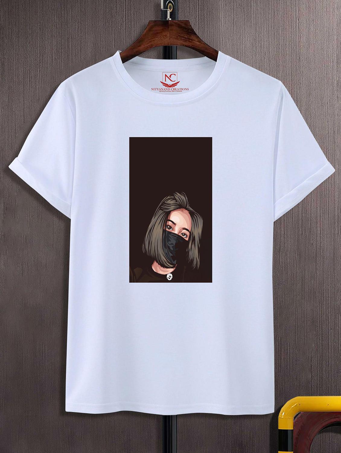 unisex graphic printed round neck tshirt - 20769851 - Zoom Image - 0
