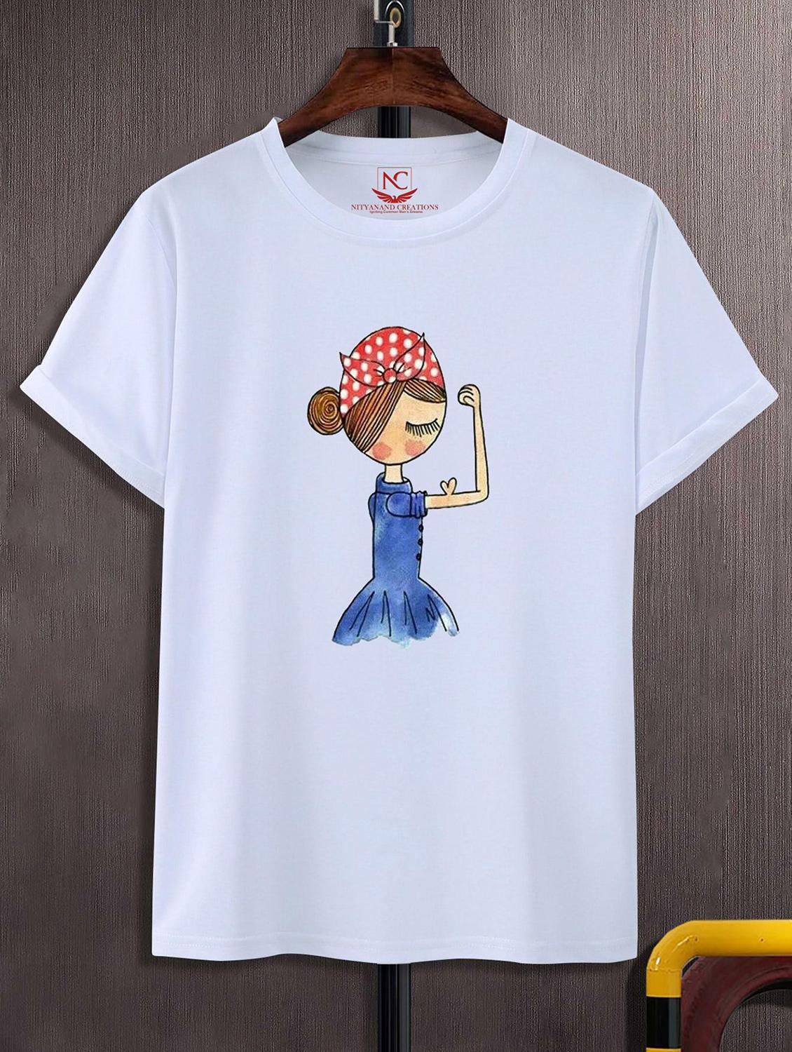 unisex graphic printed round neck tshirt - 20769866 - Zoom Image - 0